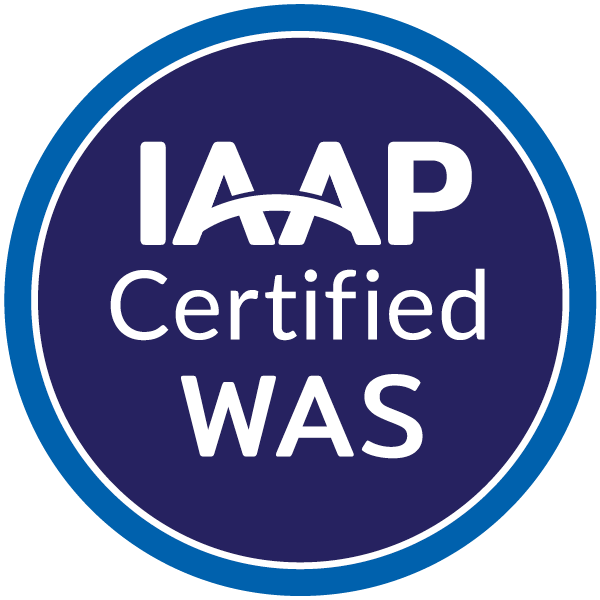 IAAP Certified WAS